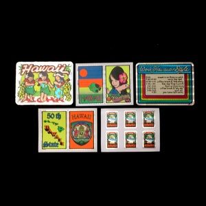 🖤NEW 70-80s HAWAII stickers